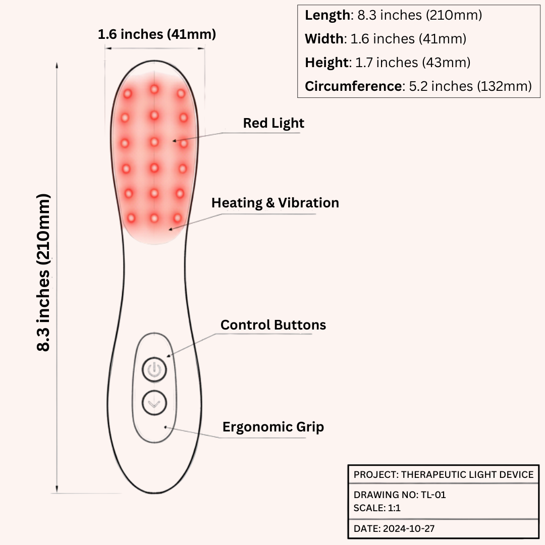 The Gentle V Red Light Device, image 3